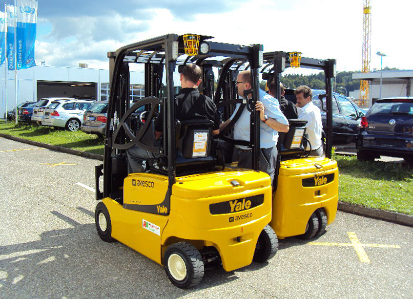 Apprentissage conduite de chariots